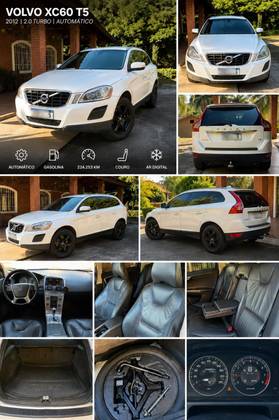 VOLVO XC60 2.0 T5 COMFORT FWD TURBO GASOLINA 4P AUTOMÁTICO VOLVO XC60 2.0 T5 COMFORT FWD TURBO GASOLINA 4P AUTOMÁTICO